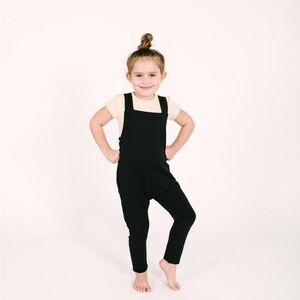 Smash + Tess Classic Black Kids Romperalls